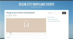 Desktop Screenshot of oceancitymdtoday.com